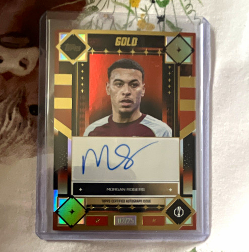 Topps gold ucc morgan rogers - topps,