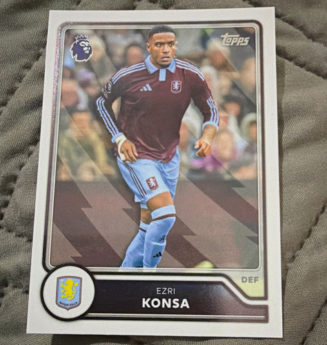 Topps ezri konsa aston - ezri,