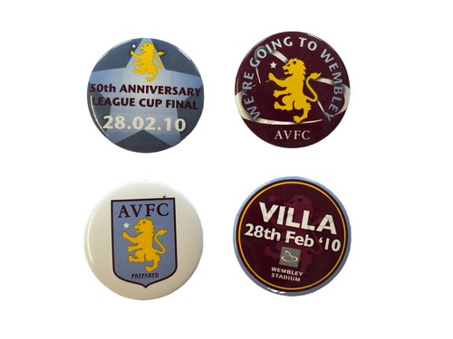 Aston villa football pin - villa,