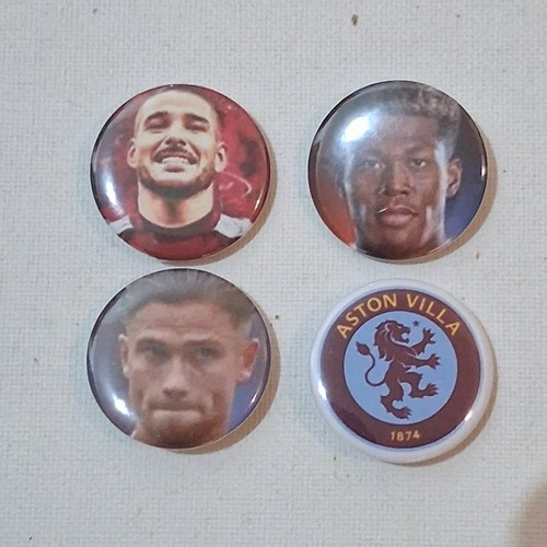 Aston villa button badges - villa,