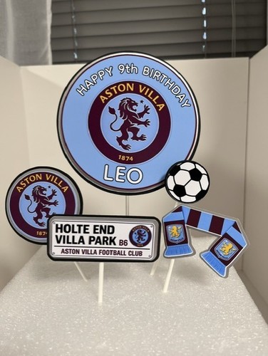 Aston villa cake - fc,