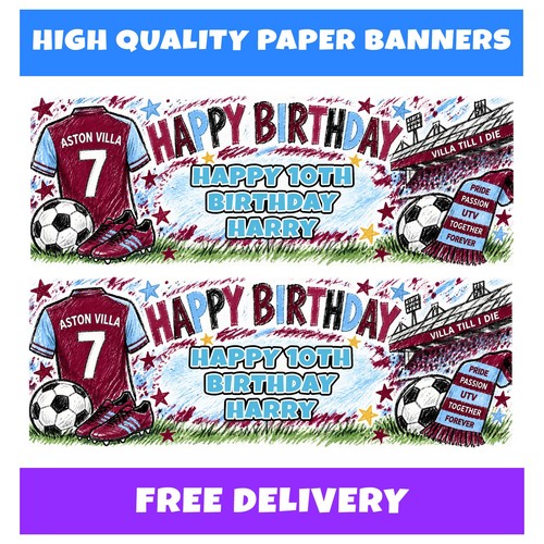 Aston villa personalised - villa, fc