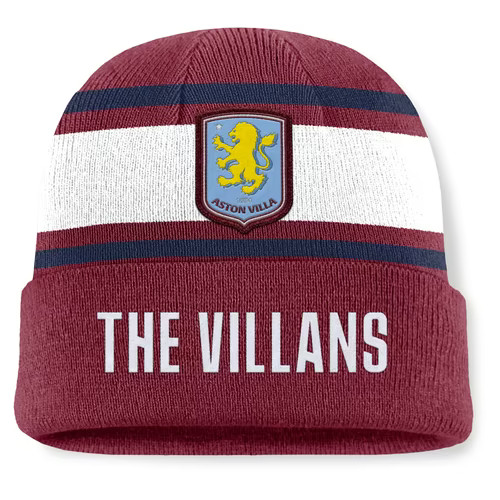 Aston villa football beanie - football,