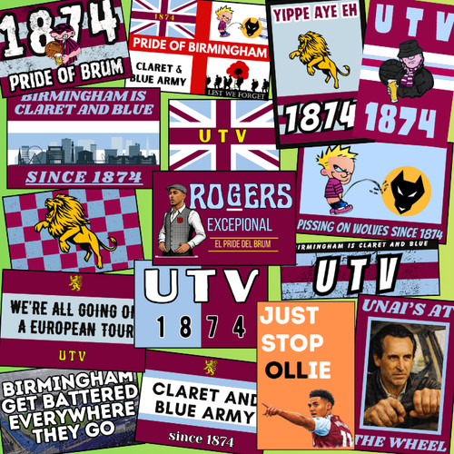Aston villa inspired - 50,