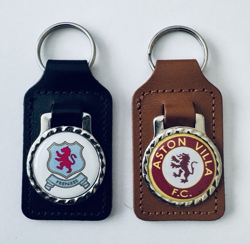 Aston villa retro keyring - villa,