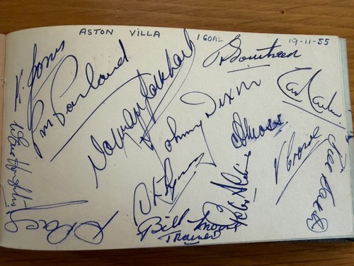 1955 aston villa team - aston,