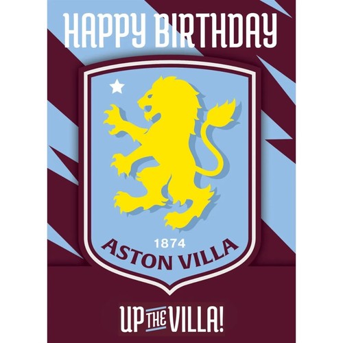Aston villa crest birthday - villa,