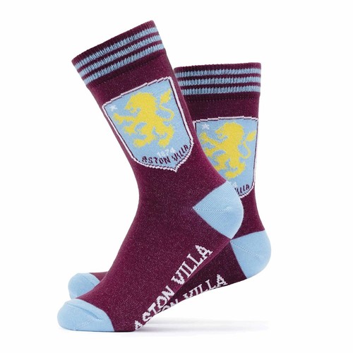 Aston villa crest - crest, socks