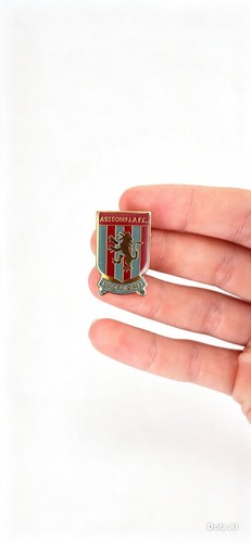 Aston villa crest enamel - aston, fc
