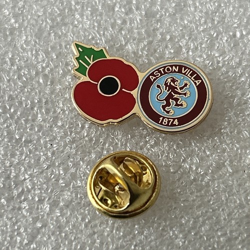 Aston villa supporter enamel - villa,
