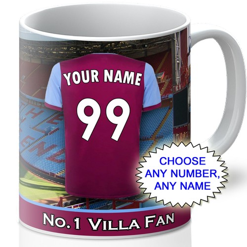 Personalised aston villa - personalised,