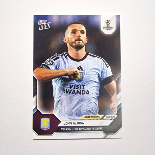 John mcginn all time - john,