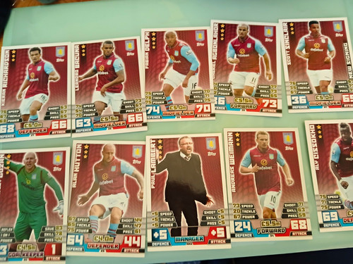 Topps premier league aston - topps,