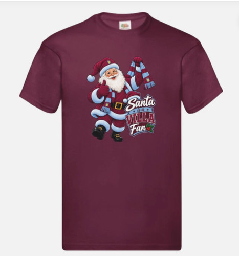 Santa villa fan - villa, t-shirt