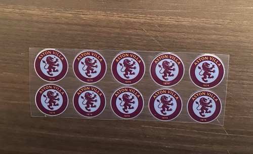 10x aston villa uvdtf football - aston,