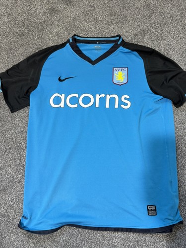 Aston villa 2008 away shirt - villa,