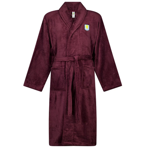 Aston villa dressing gown mens - dressing,