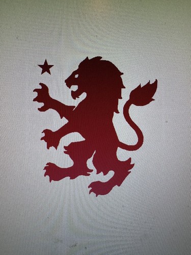 Aston villa lion inspired - villa,